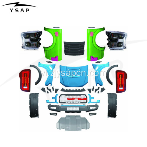 Ranger Raptor thay đổi thành bộ cơ thể F150 Raptor